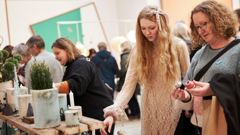 Julemarked på Trapholt i Kolding