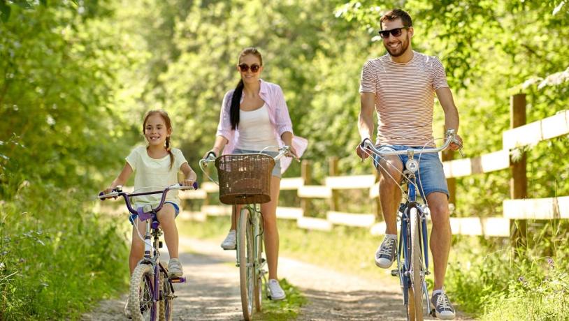 Cykler i sommer og sol