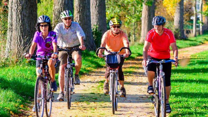 Efterårsdag på cykel